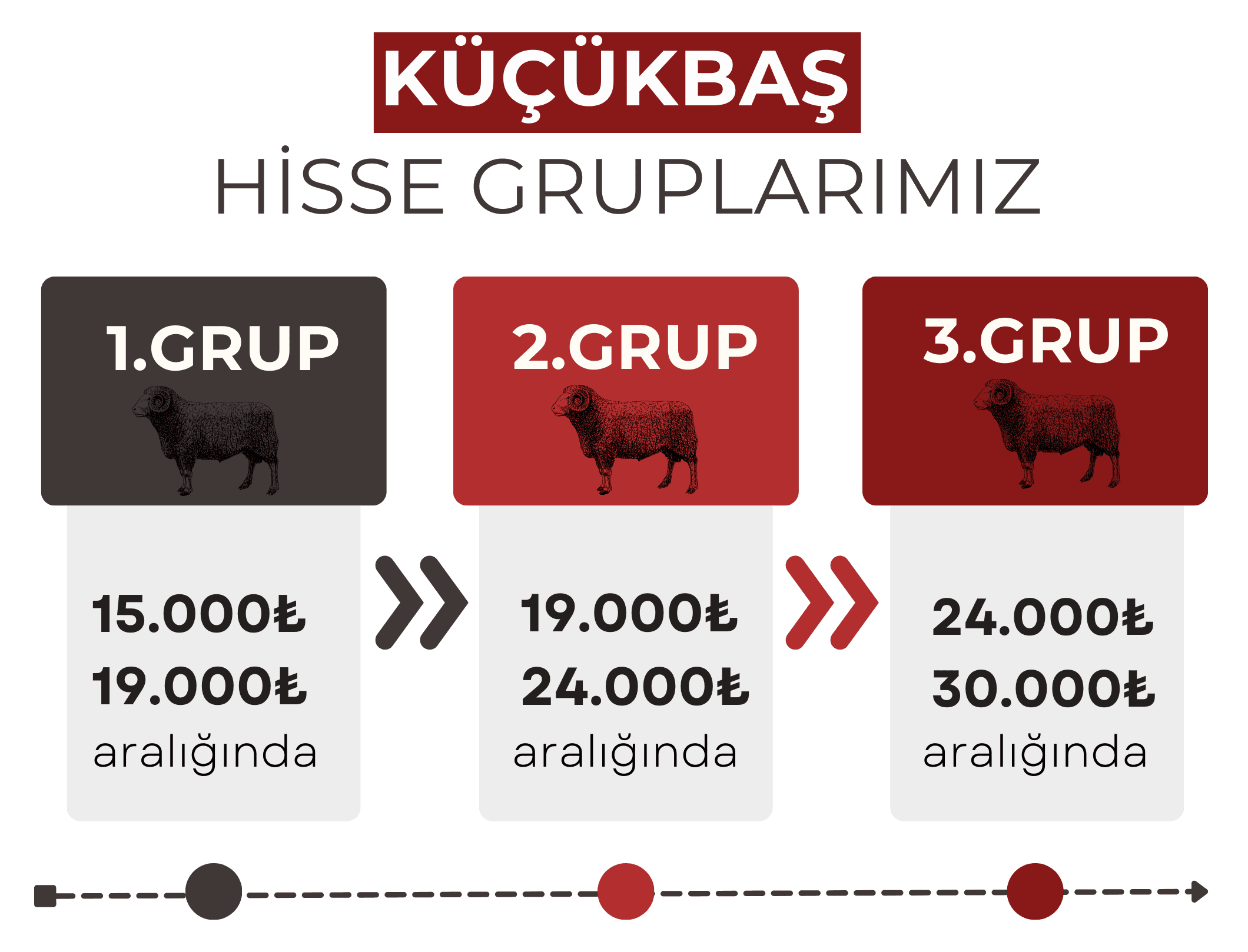 Küçükbaş Hisse Grupları